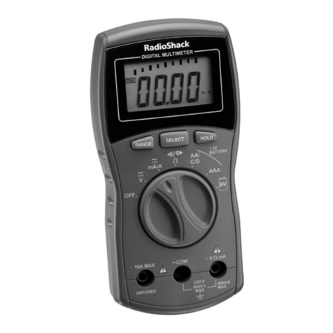 Radio Shack 2200813 user guide
