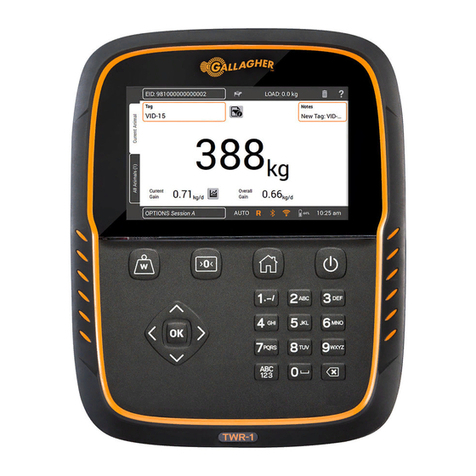 Gallagher TWR-1 User manual