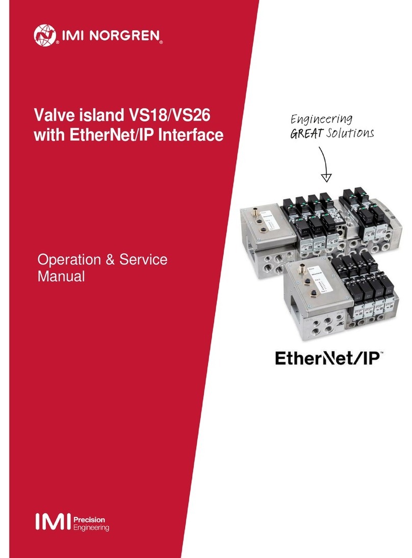 IMI NORGREN VS18G Installation and operating instructions