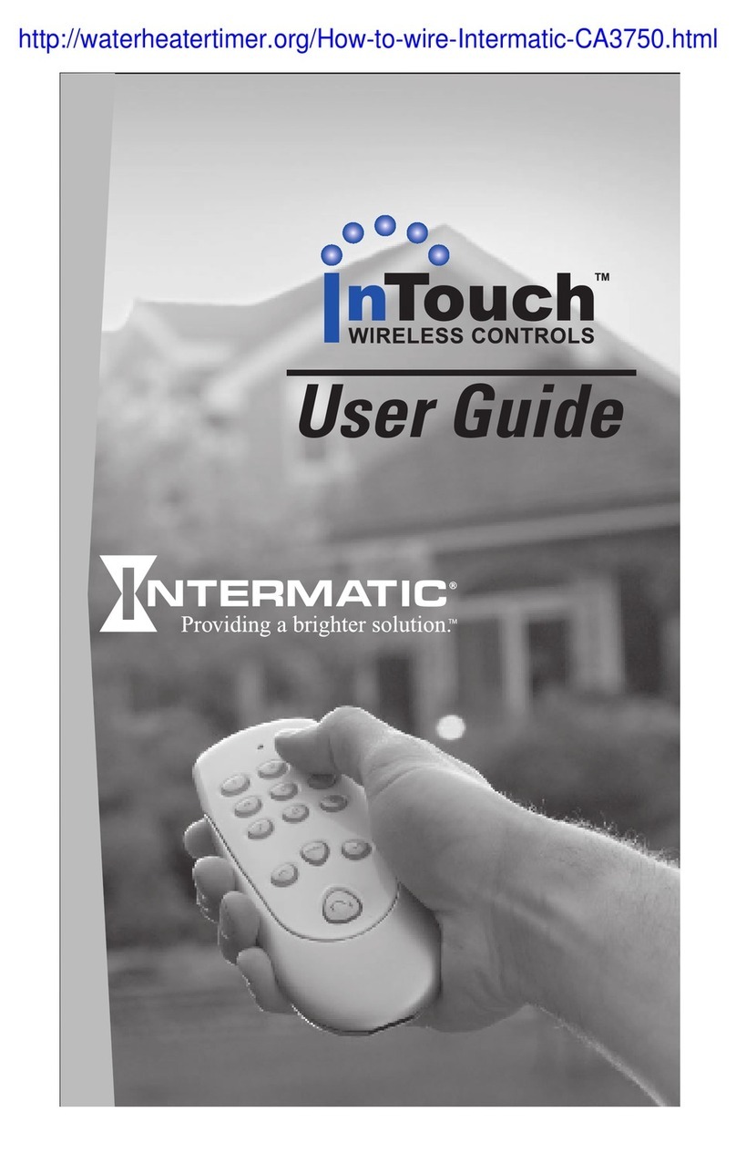 Intermatic InTouch CA5500R User manual