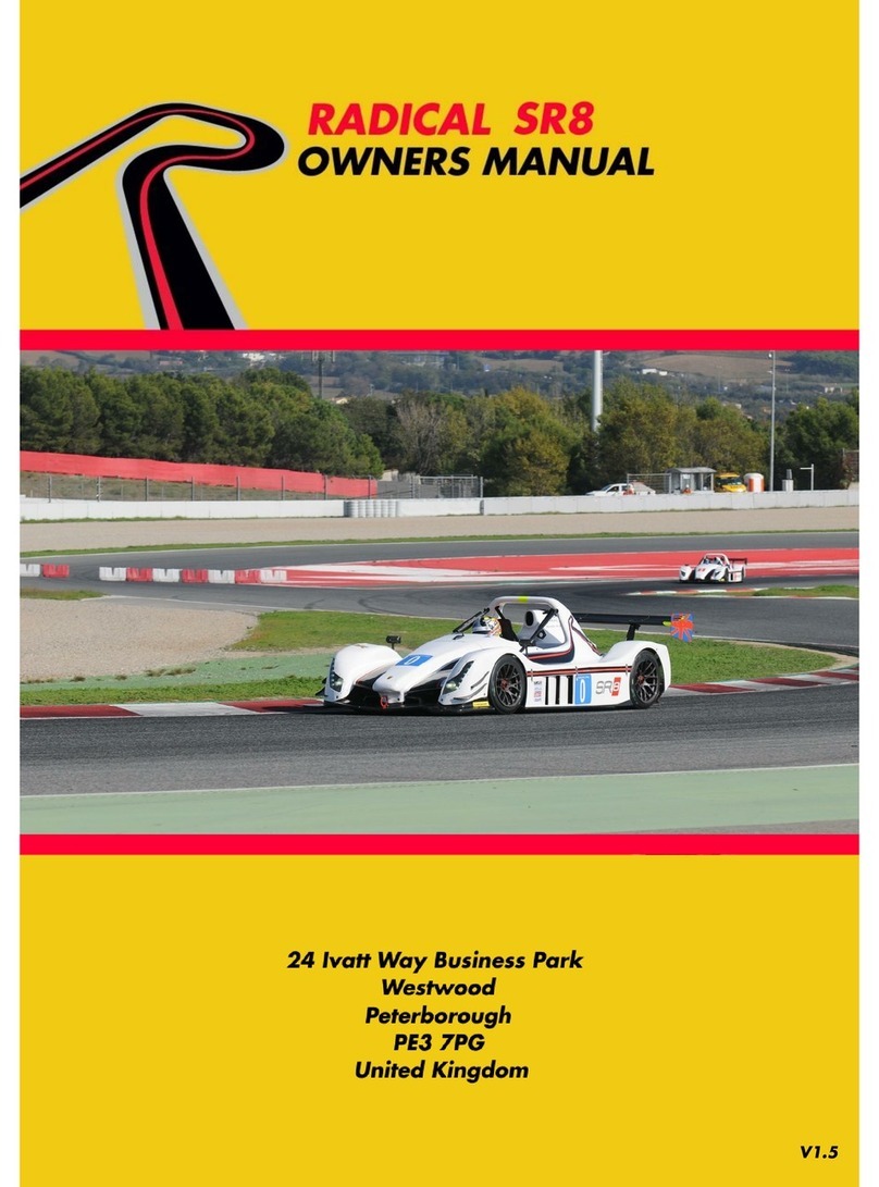RADICAL SR8 User manual