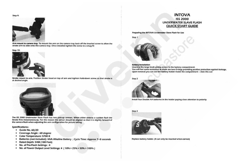 Intova ISS 2000 quick start guide