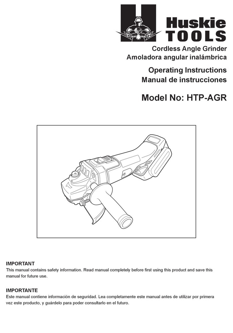Huskie Tools HTP-AGR Operating instructions manual