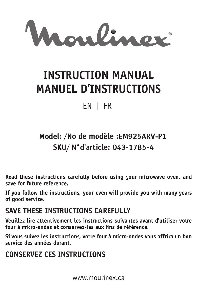 Moulinex EM925ARV-P1 User manual