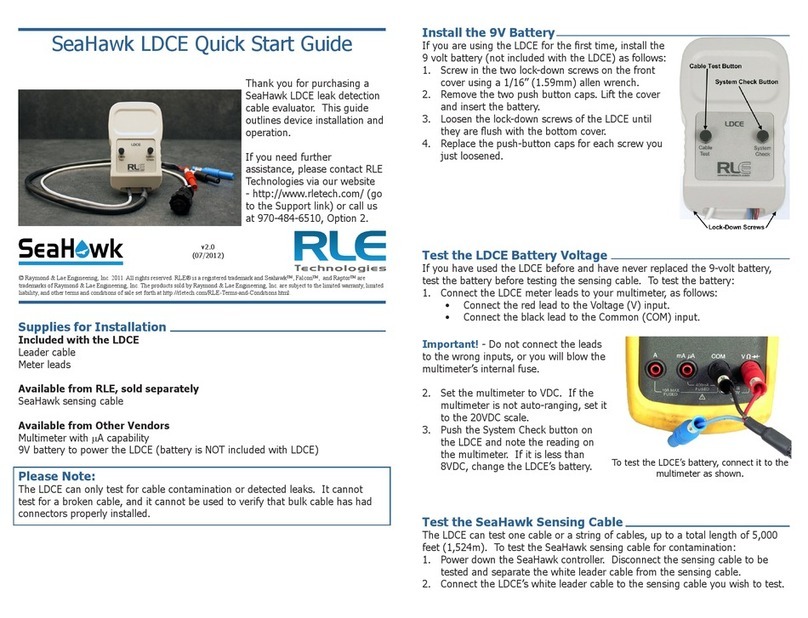 RLE SeaHawk LDCE quick start guide