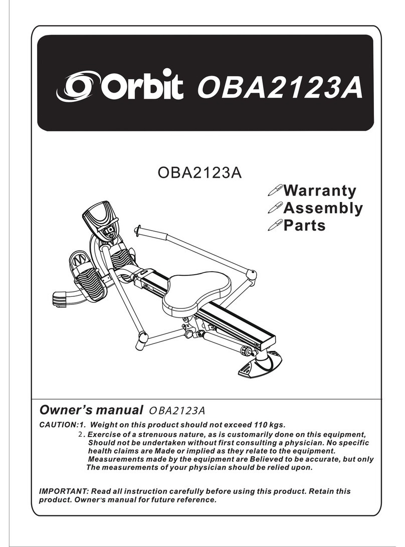 Orbit OBA2123A User manual Orbit OBA2123A User manual