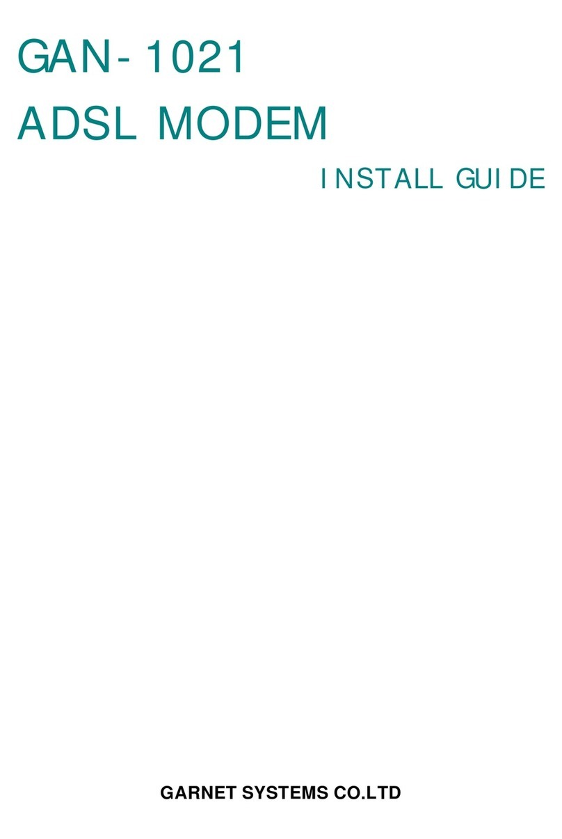 Garnet GAN-1021 install guide