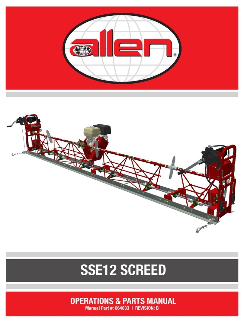 allen SSE12 Application guide