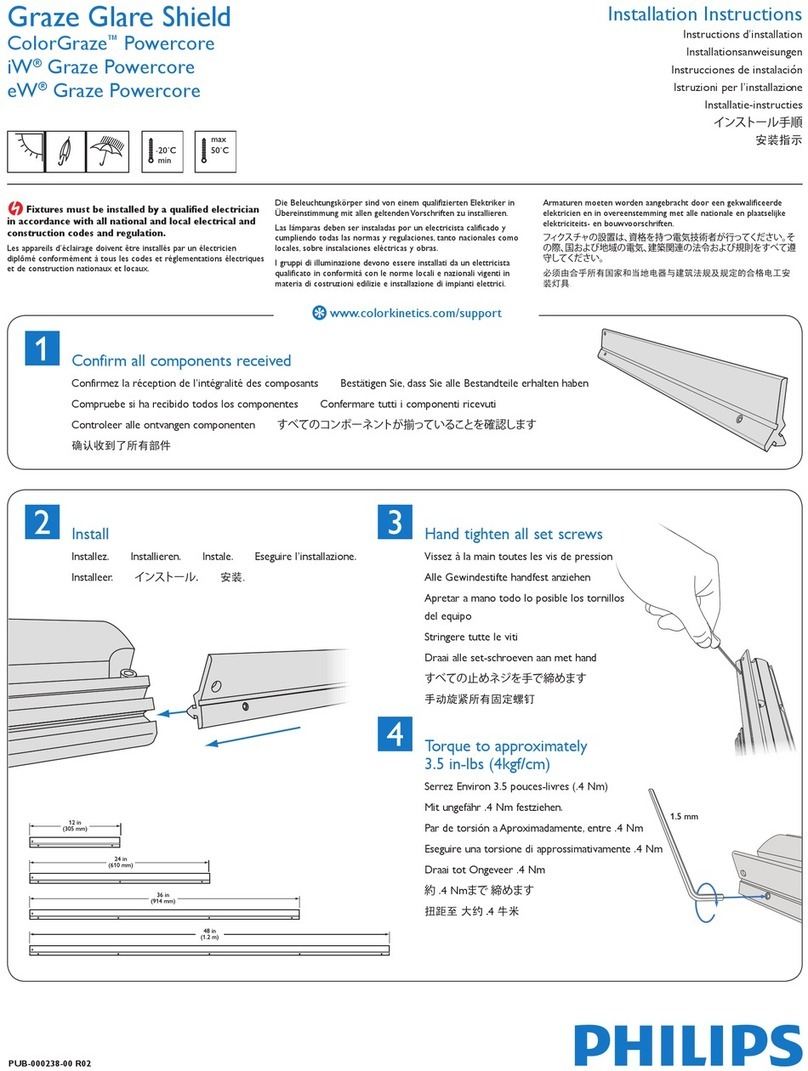 Philips 910503700745 installation instructions