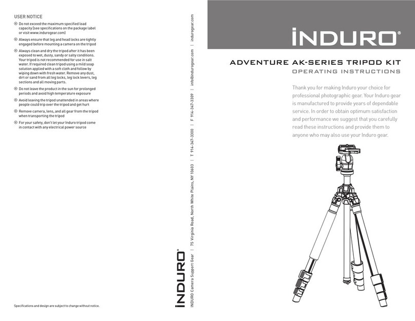 Induro AKB ADVENTURE operating instructions