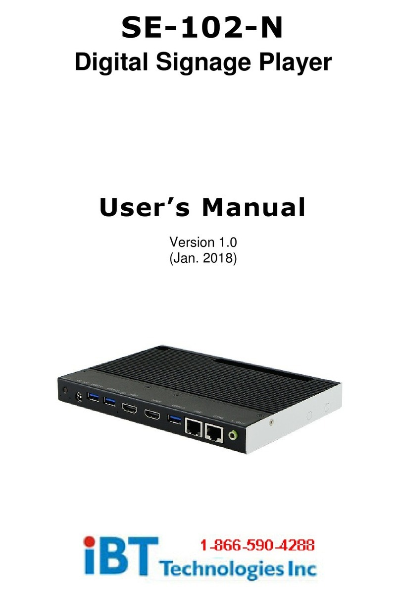 IBT Technologies SE-102-N user manual