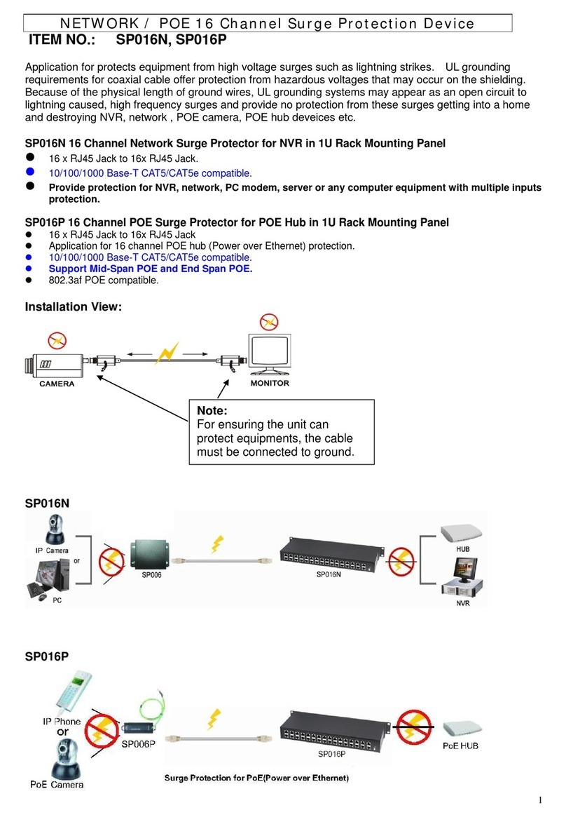 SC&T SP016N User manual