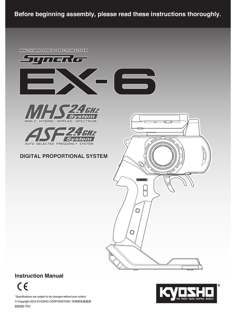 Kyosho Syncro EX-6 instruction manual