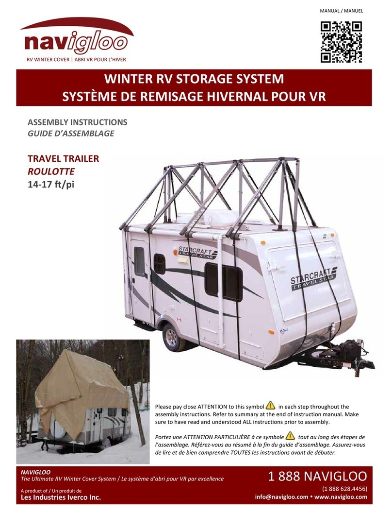 Navigloo RV 14-17 ft/pi User manual