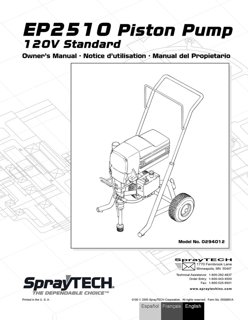 SprayTECH EP2510 owner's manual