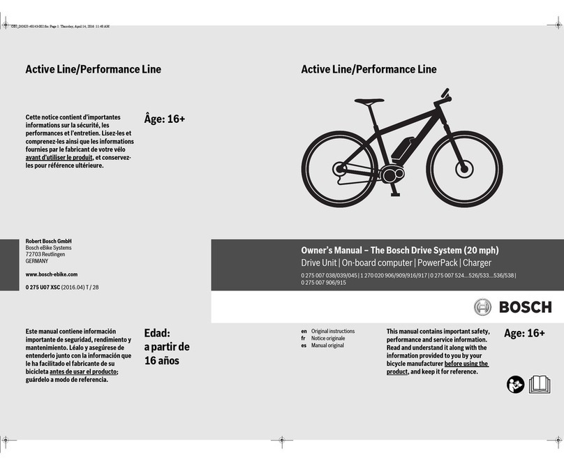 Bosch Active Line User manual