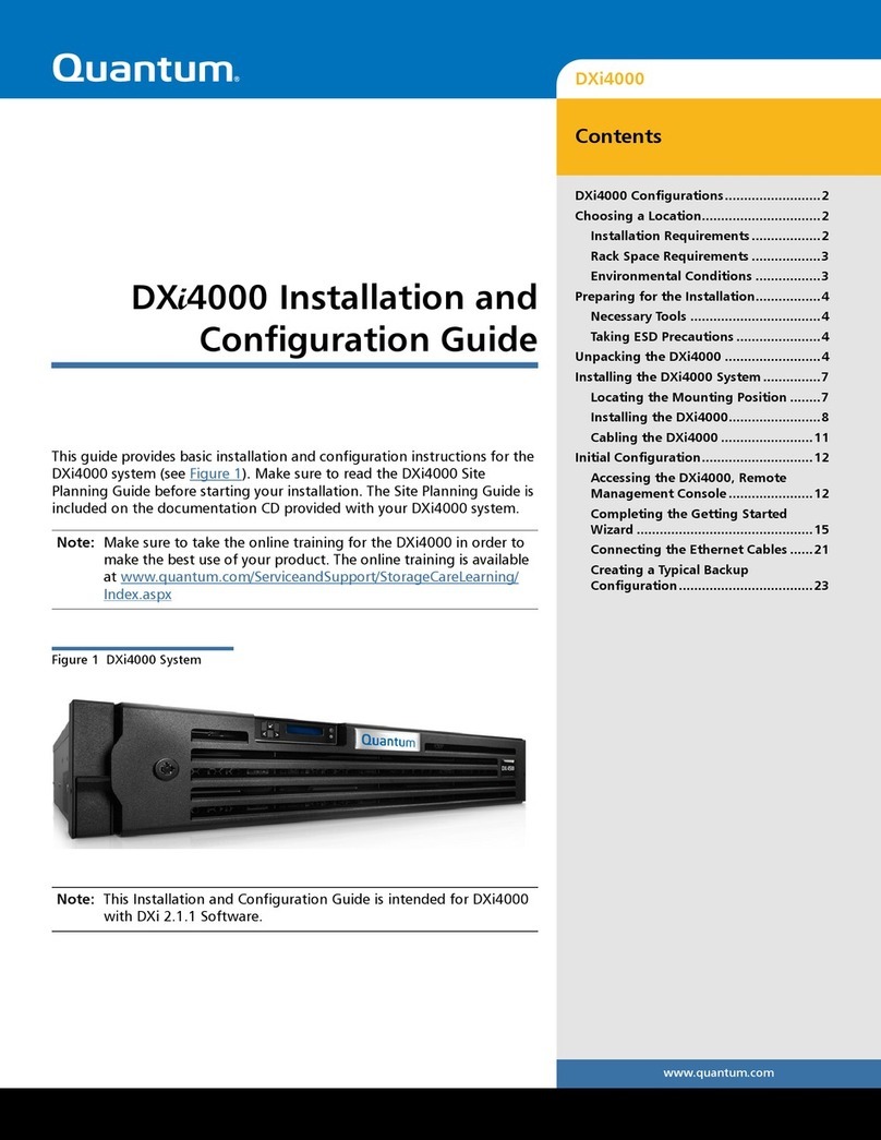Quantum DXi4510 Operator's manual