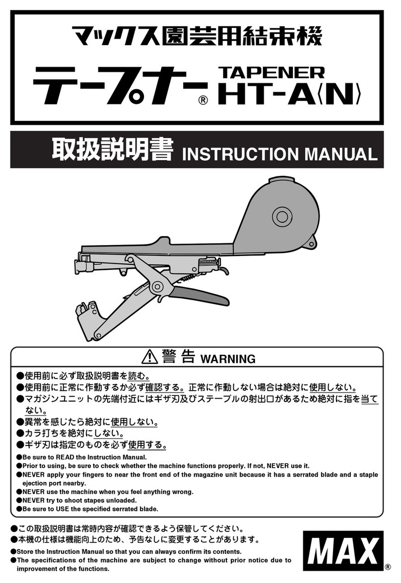 Max Tapener HT-A User manual