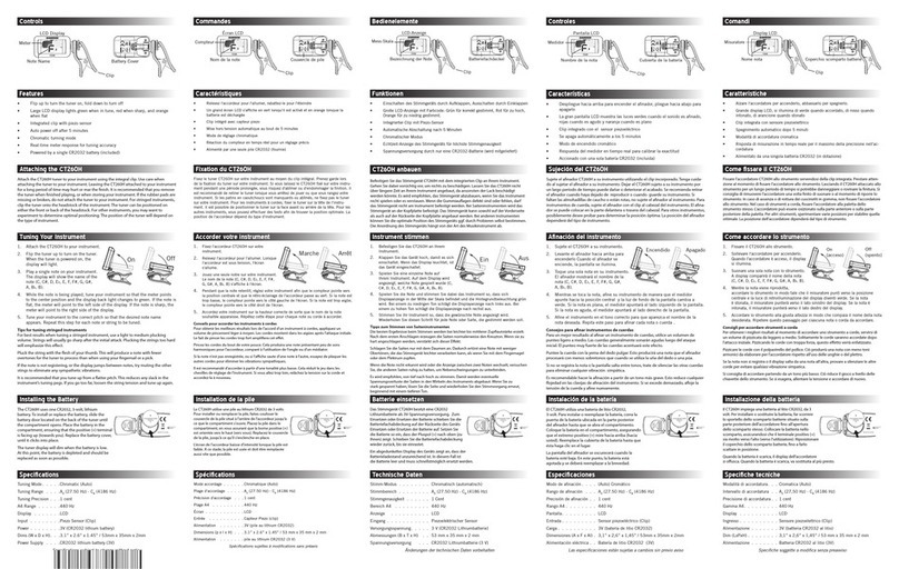 Samson CT260H User manual