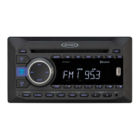Jensen JWM45 User manual