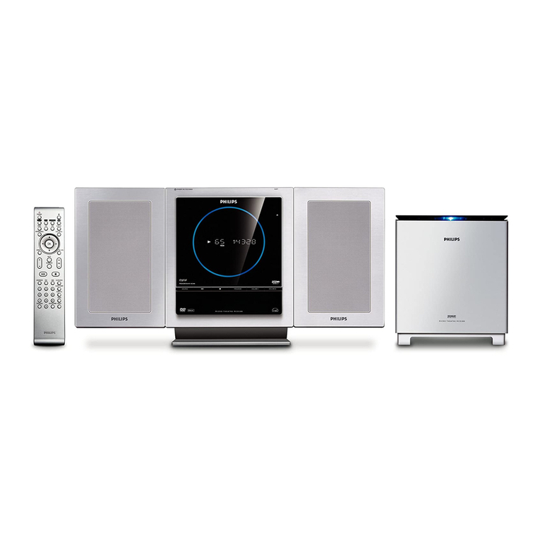 Philips MCD288/12 Service manual