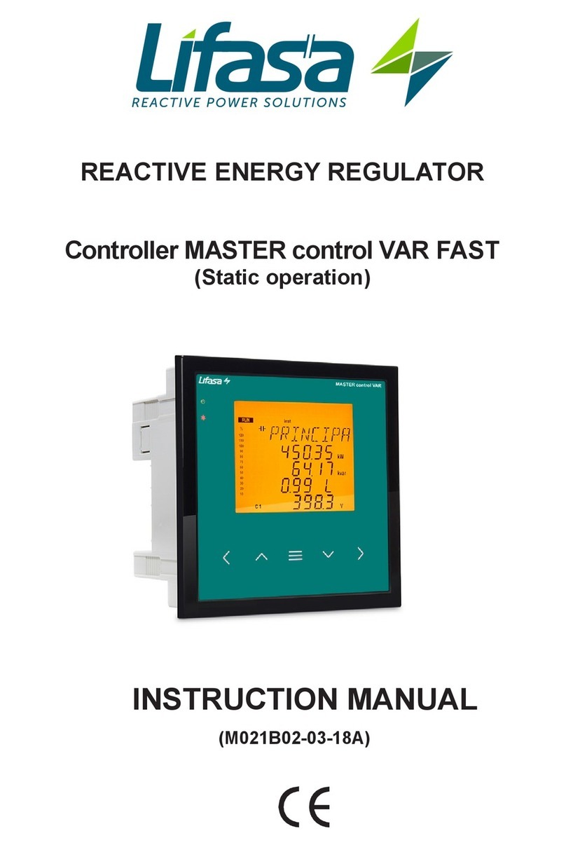 Lifasa MASTER control Var User manual