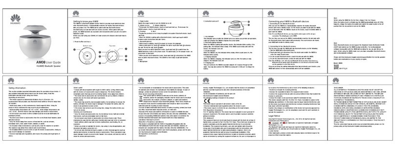 Huawei AM08 User manual