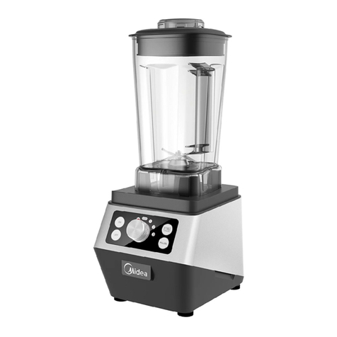 Midea CyclonBlade MBL17HS User manual