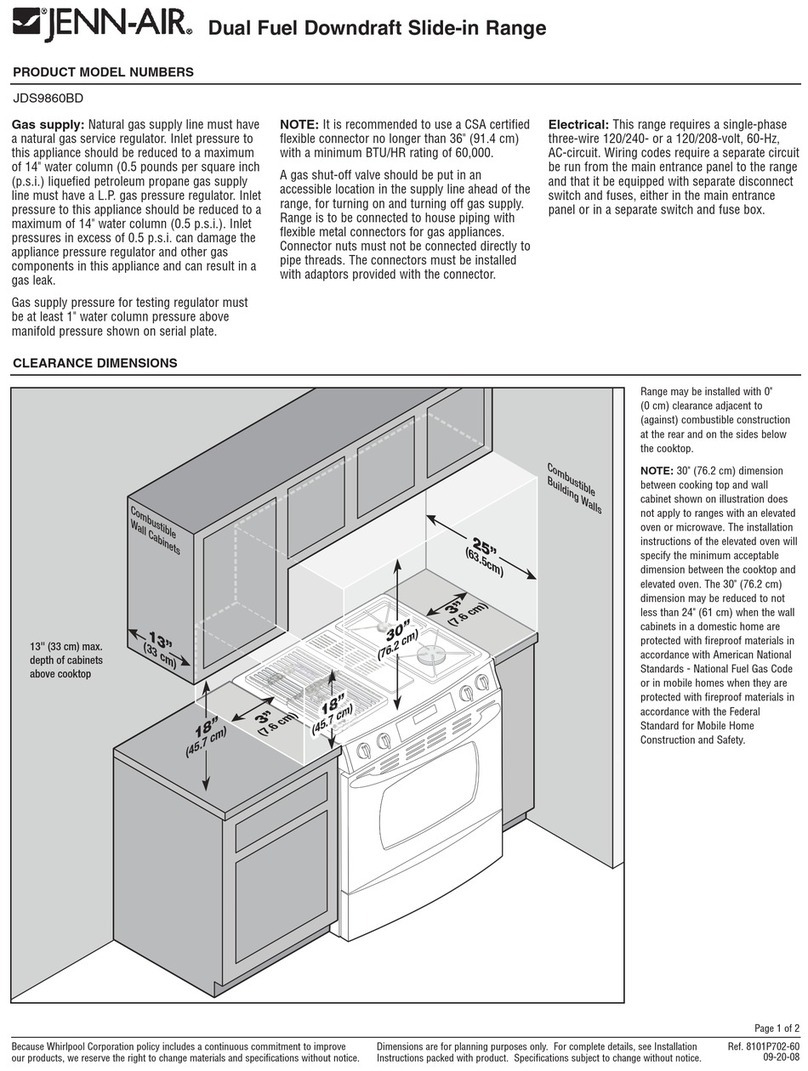 Jenn-Air JDS9860BD installation instructions