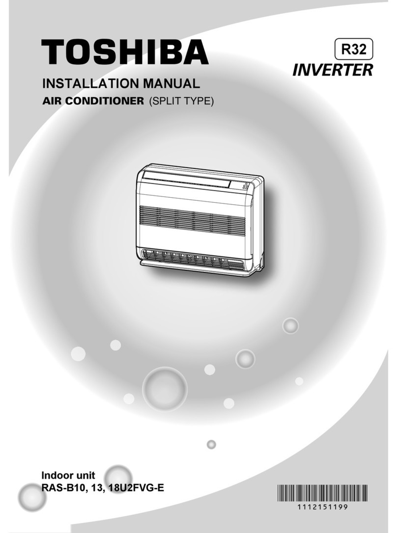 Toshiba RAS-B10U2FVG-E User manual