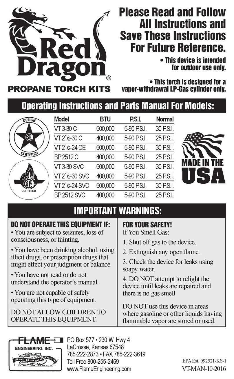 Red Dragon VT 3-30 C Service manual