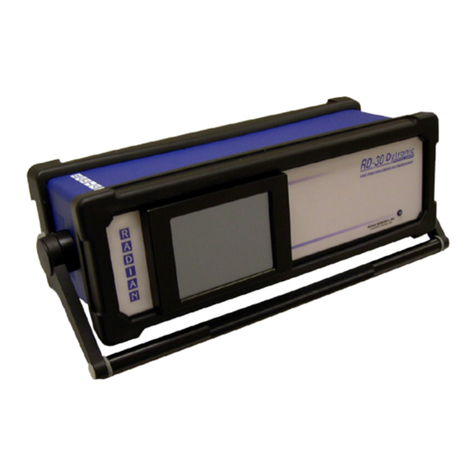 Radian RD-30 Operation manual