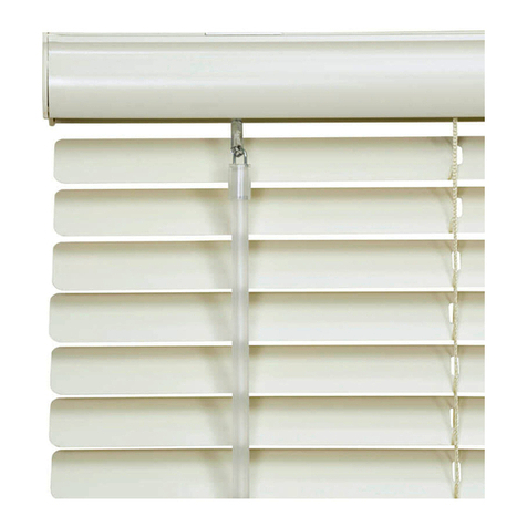 SelectBlinds Aluminum Blind installation instructions