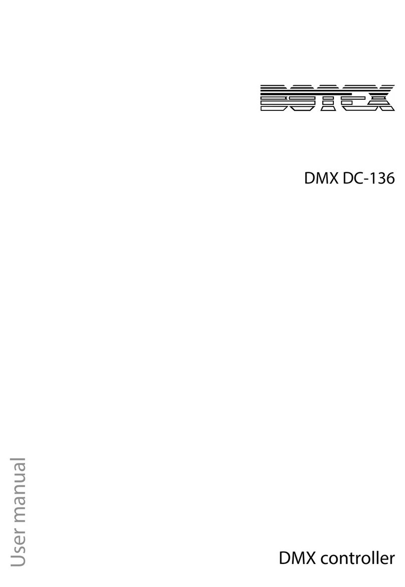 Botex DMX DC-136 user manual