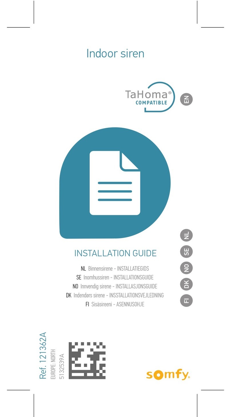 SOMFY 2401453 User manual