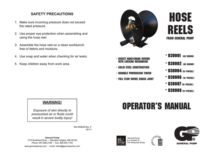 General Pump D30001 Operator's manual