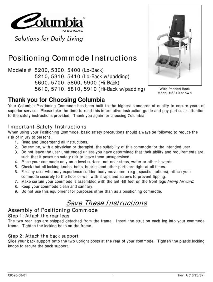 Columbia 5200 User manual