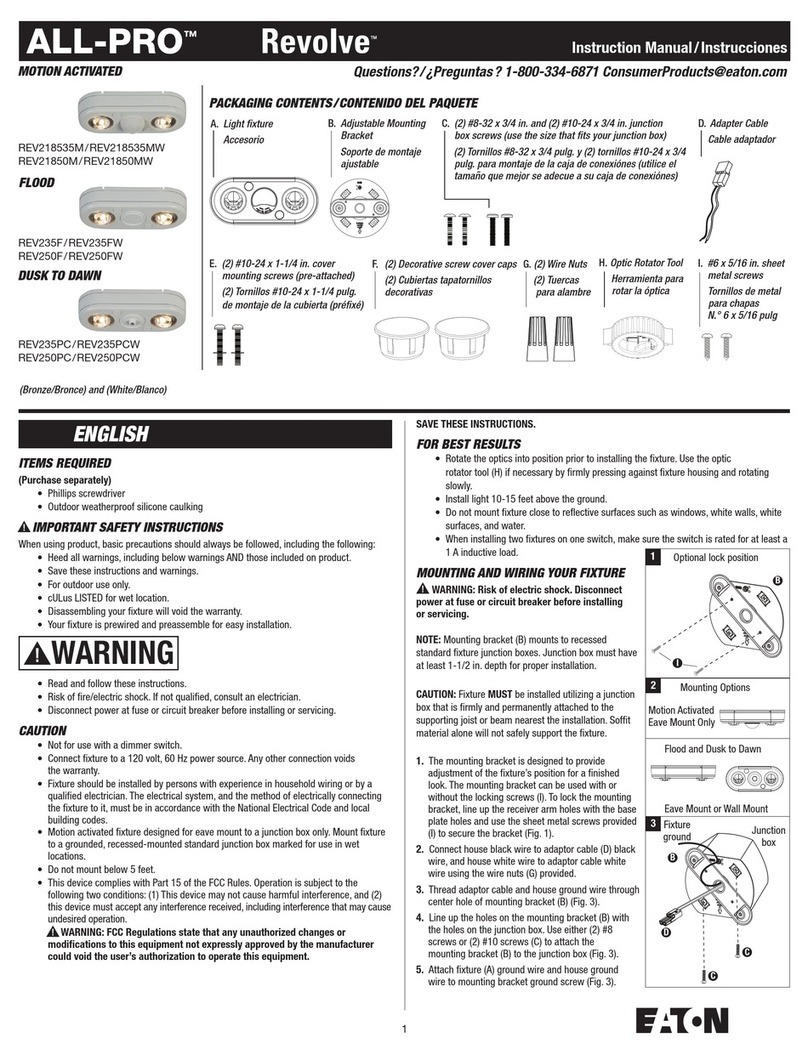 Allpro Revolve REV218535M instruction manual