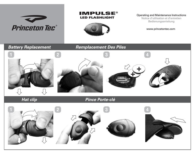 Princeton Tec Impulse Manual