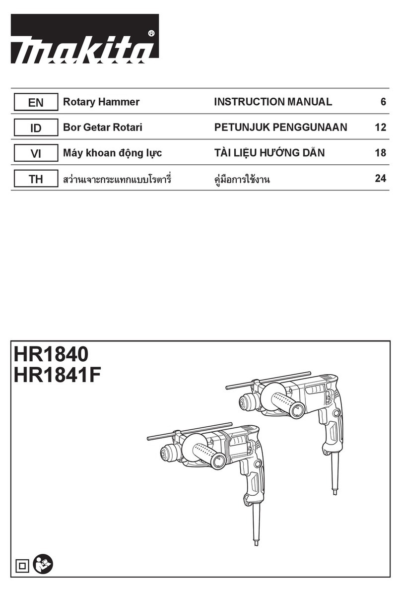 Makita HR1840 User manual