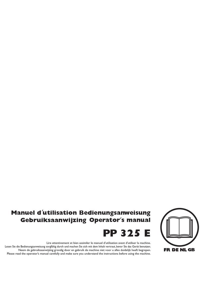 Husqvarna PP 325 E Operator's manual