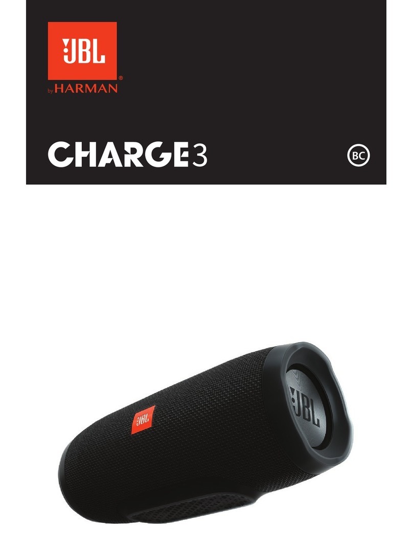 JBL Charge3 User manual