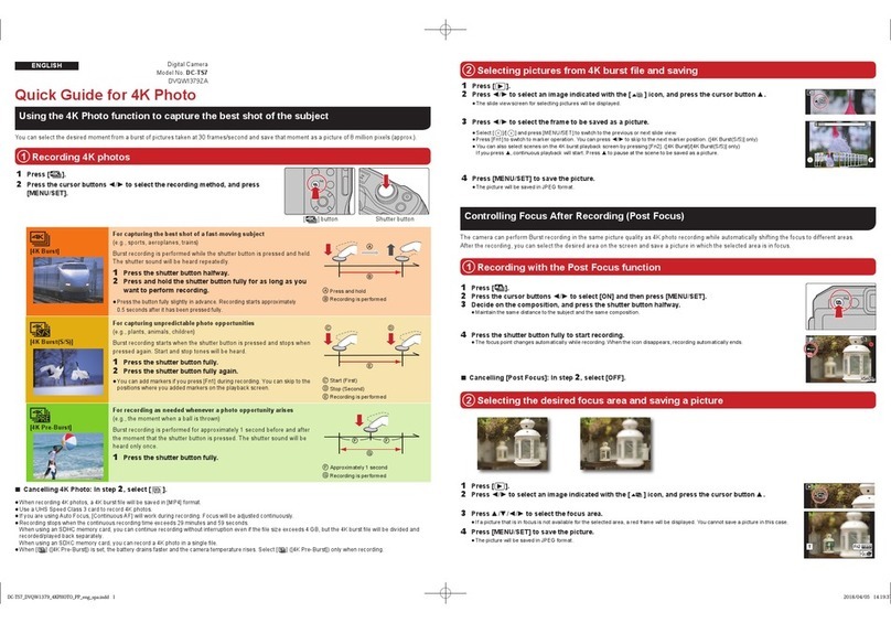 Panasonic Lumix DC-TS7 User manual
