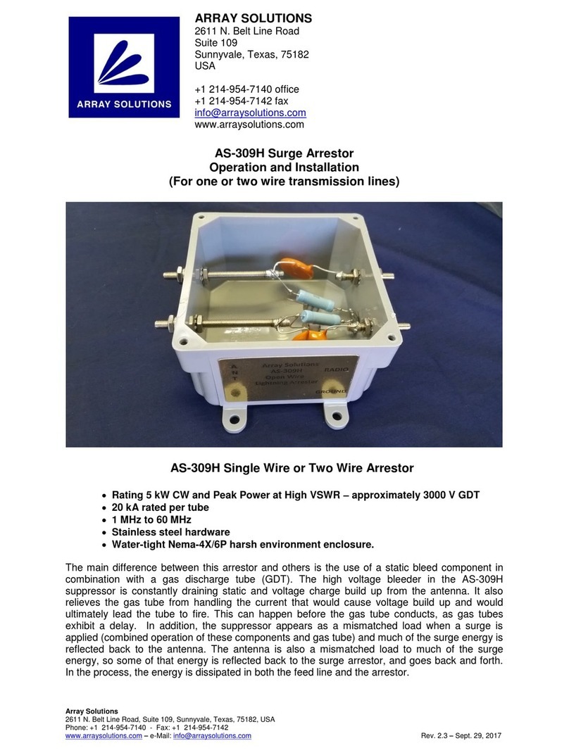 Array Solutions AS-309H Instruction Manual