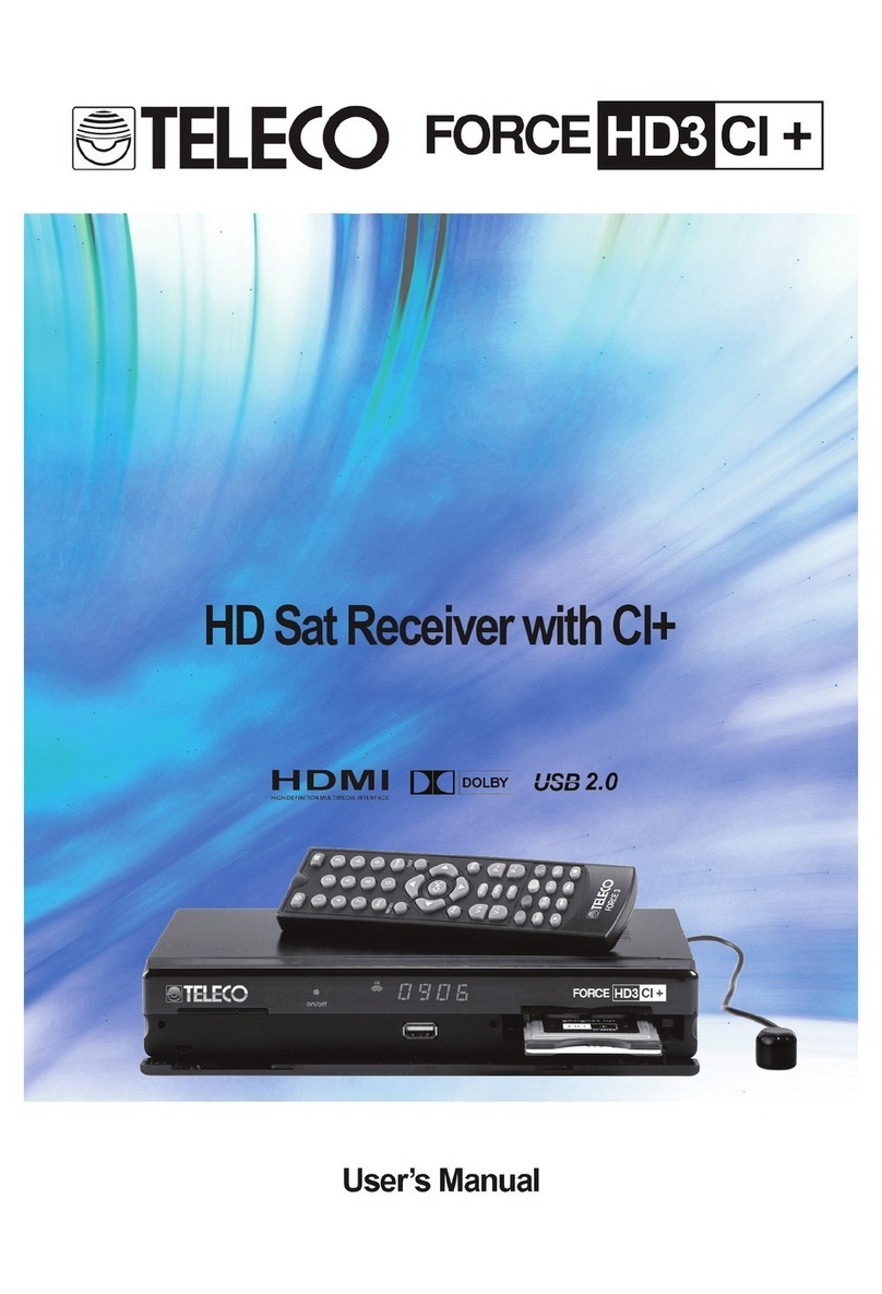 Teleco FORCE HD3 CI+ User manual