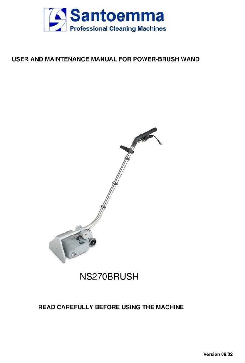 Santoemma NS270BRUSH User and maintenance manual