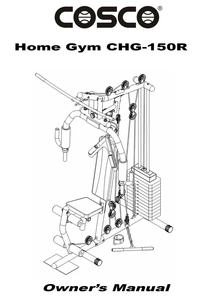 Cosco CHG-150R owner's manual