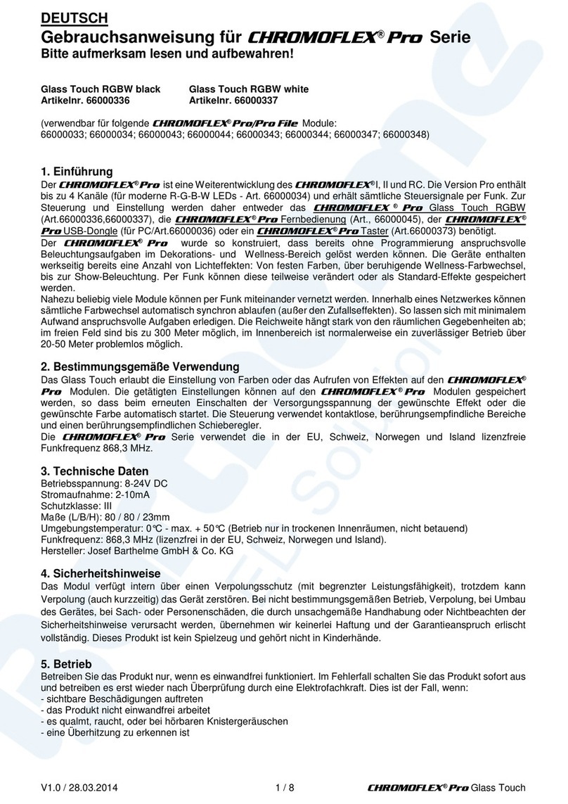 Josef Barthelme 66000336 instruction manual