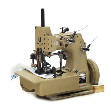 UnionSpecial 81500A INSTRUCTIONS AND ILLUSTRATED PARTS MANUAL