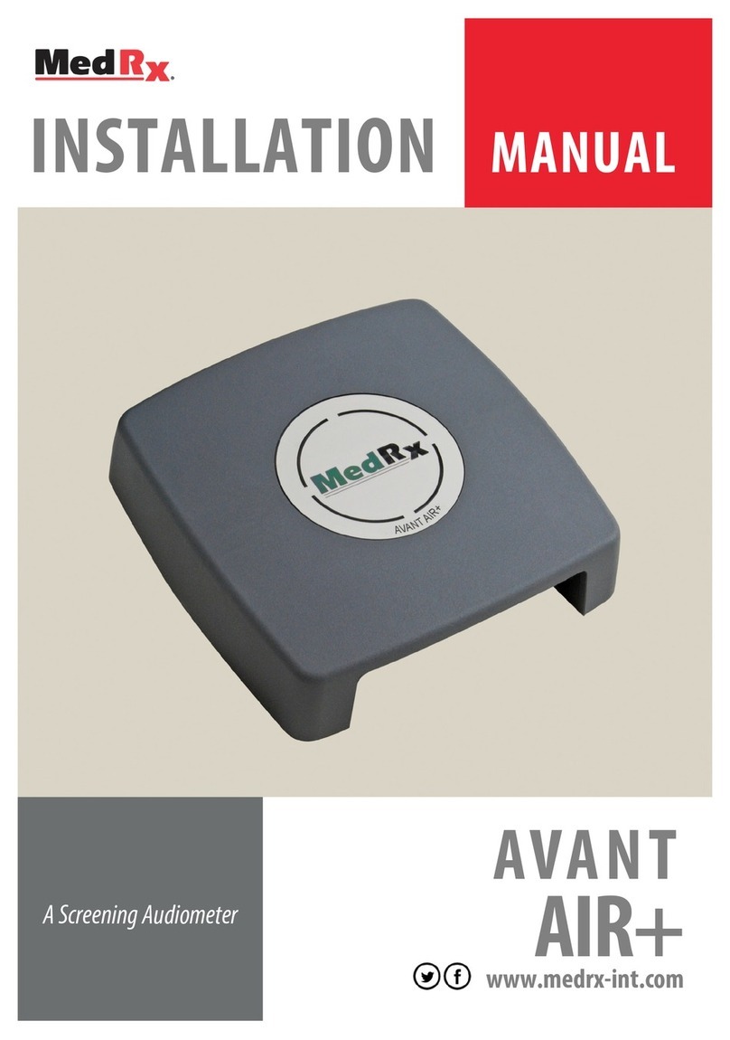 MedRx AVANT AIR PLUS User manual